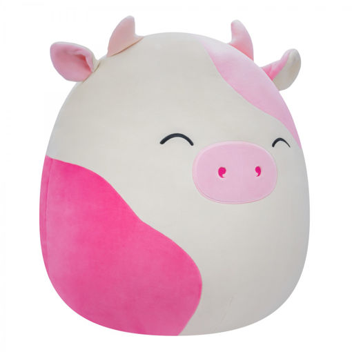 Picture of SQUISHMALLOWS 16IN CAEDYN THE PINK SPOTTED COW